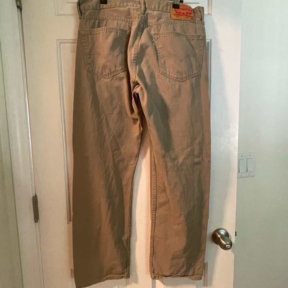 Tan Levi 505 pants - Picture 2 of 3
